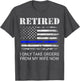 Retired Police Officer Cop Funny