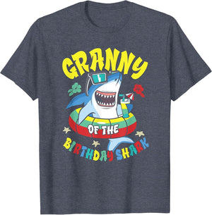 Granny of The Birthday Shark Matching Family