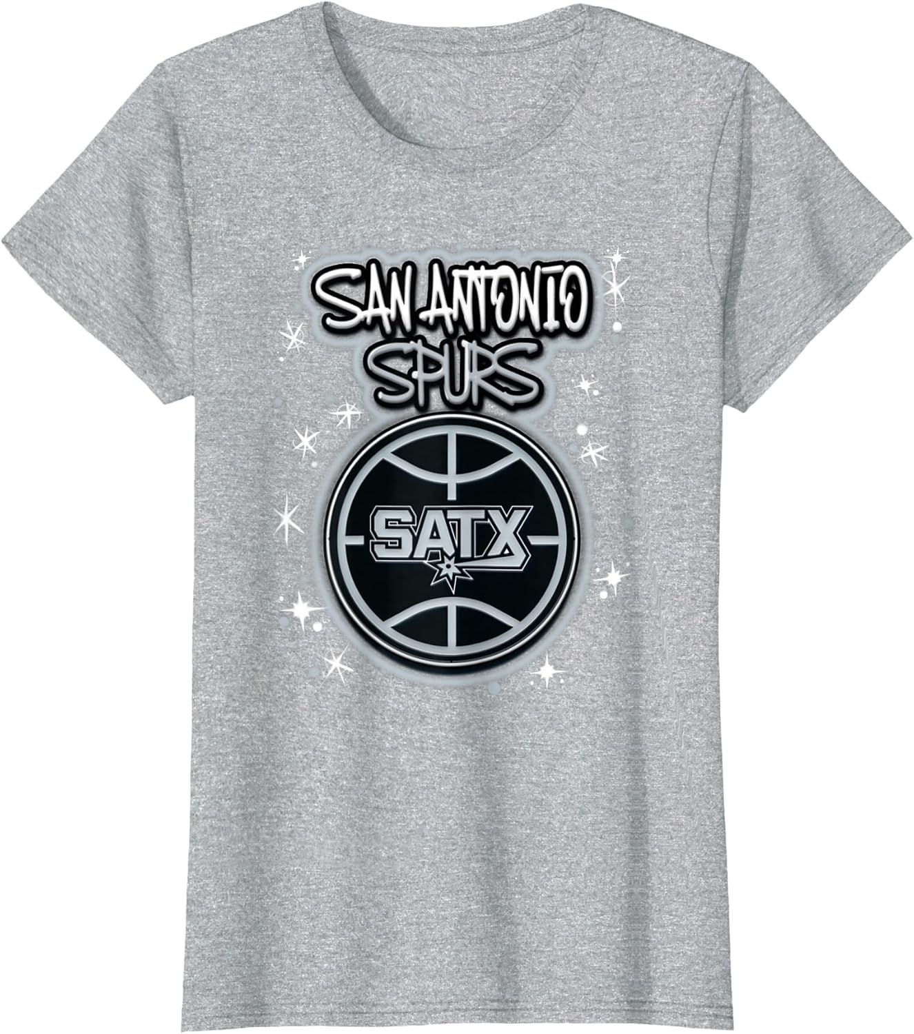 NBA San Antonio Spurs Airbrush Logo