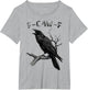 F-Caw-F Funny Black Raven Vintage Crow Sarcastic Humor
