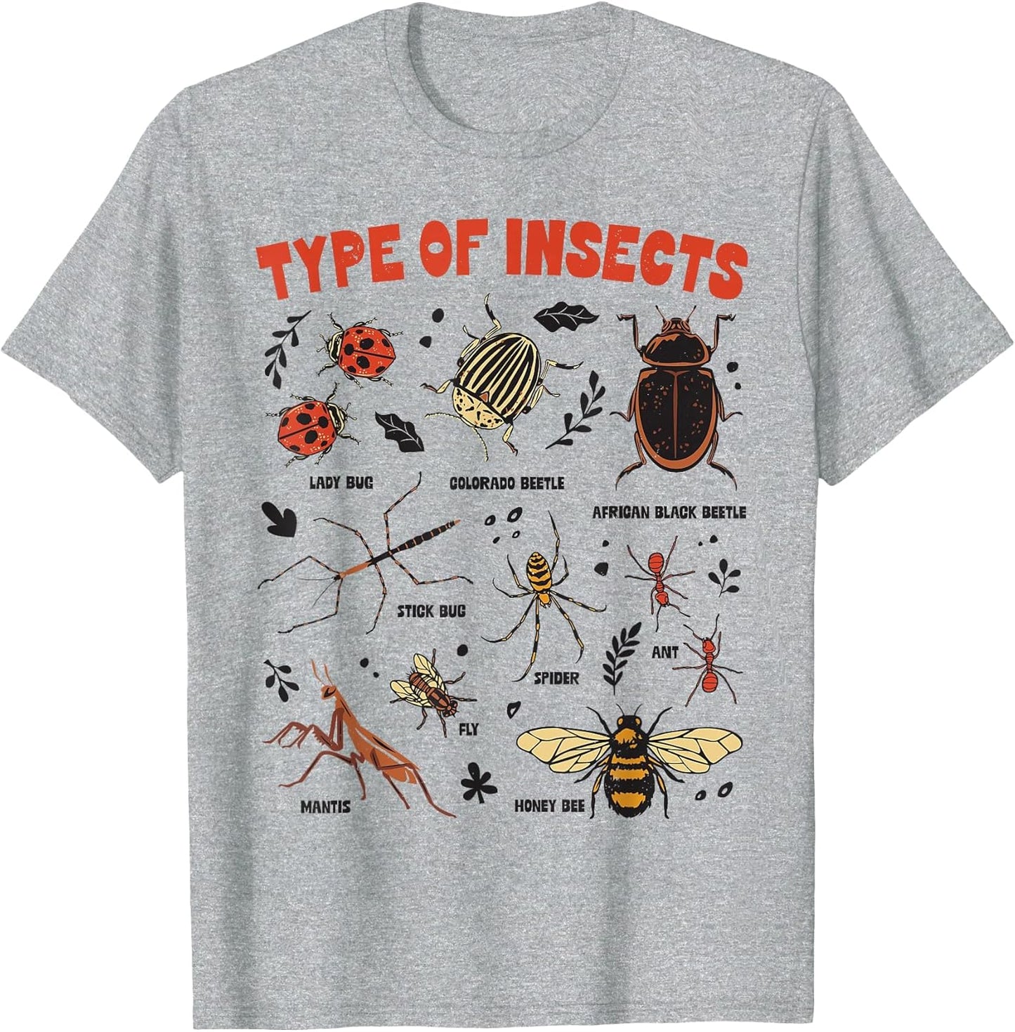 Type of Insects Bug Collection Funny Entomologist Entomology