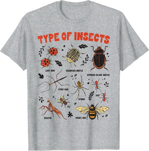 Type of Insects Bug Collection Funny Entomologist Entomology