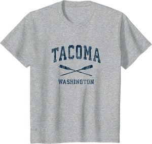 Tacoma Washington Vintage Nautical Paddles Sports Oars
