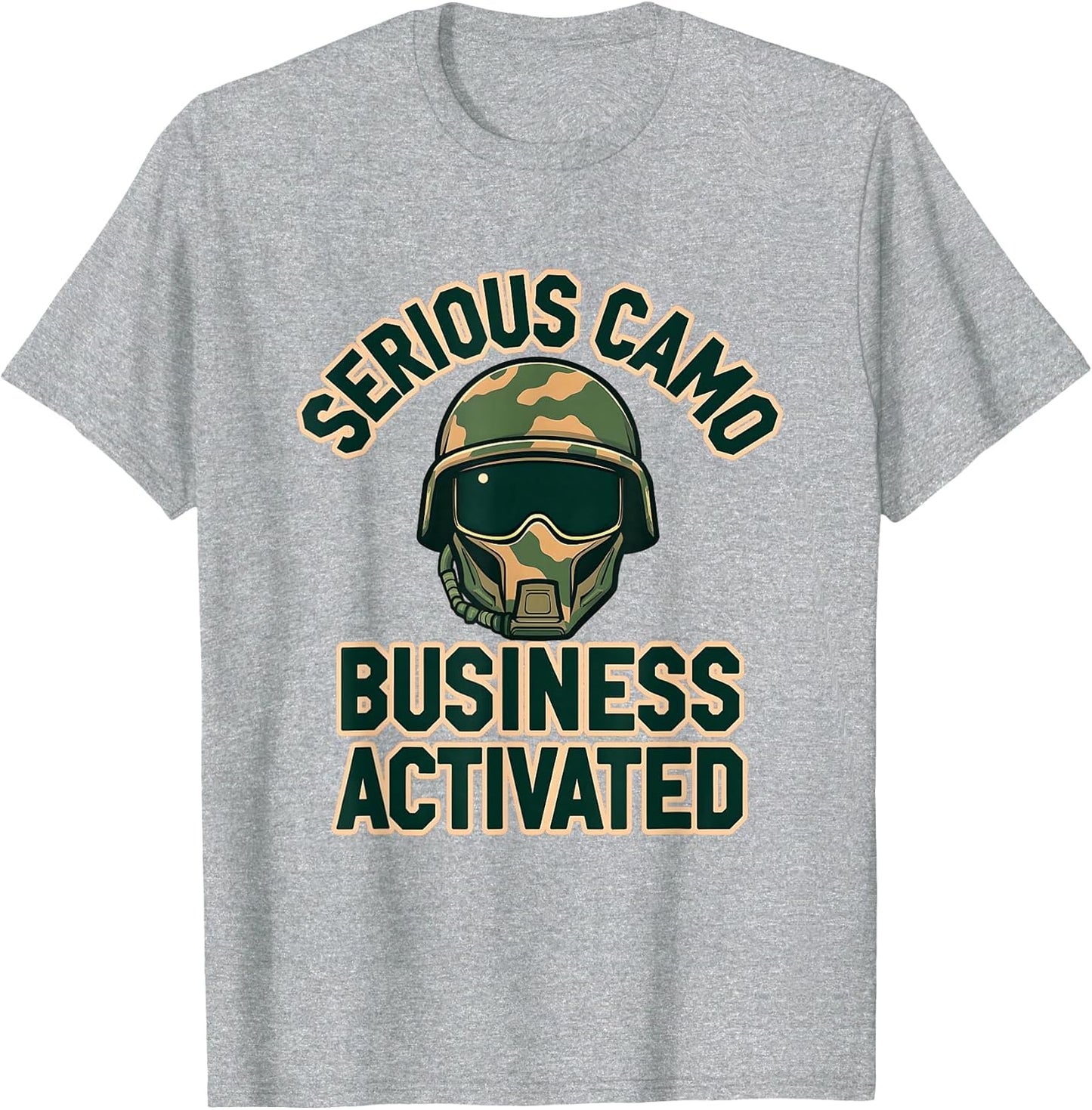 Serious Camo Business Activated Military Design