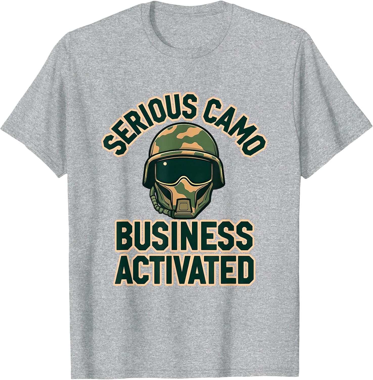 Serious Camo Business Activated Military Design