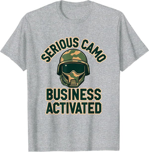Serious Camo Business Activated Military Design