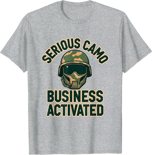 Serious Camo Business Activated Military Design
