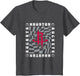 NBA Houston Rockets Retro Checkerboard Wave
