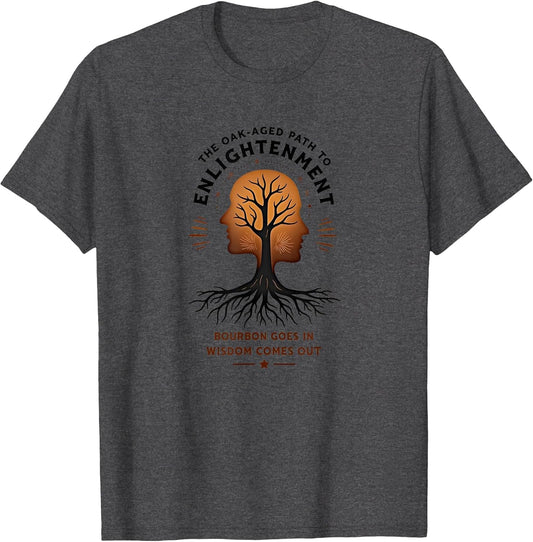 Bourbon Goes in Wisdom Comes Out - Oak-Aged Enlightenment