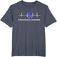 Syringomyelia Awareness Warrior Blue Ribbon Heart Beat