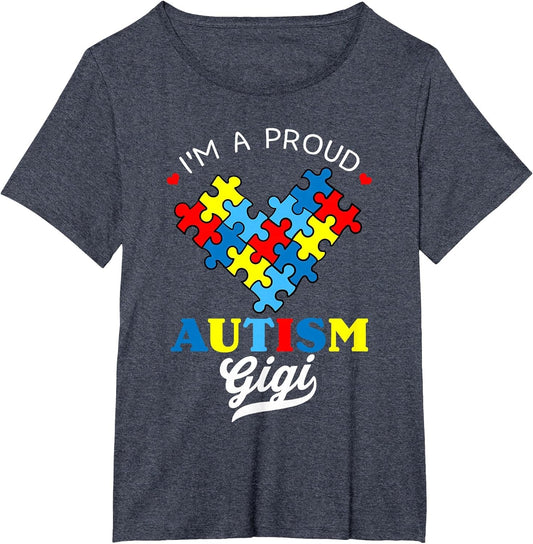 I'm A Proud Autism Gigi Autism Awareness Autistic Grandchild