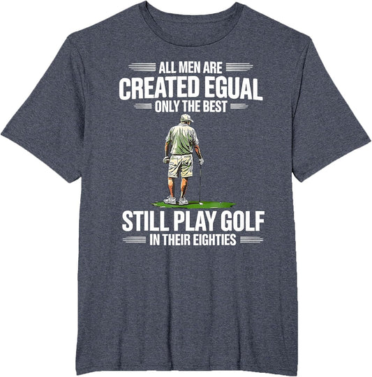 Best Men Play Golf Eighties Golfer Golfing Funny