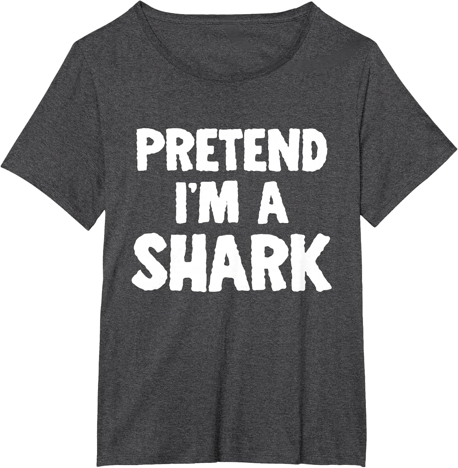 Pretend I'm A Shark Funny Halloween Costume Humor