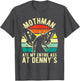 Funny Mothman Ate My Entire Ass at Denny's Cryptid Retro