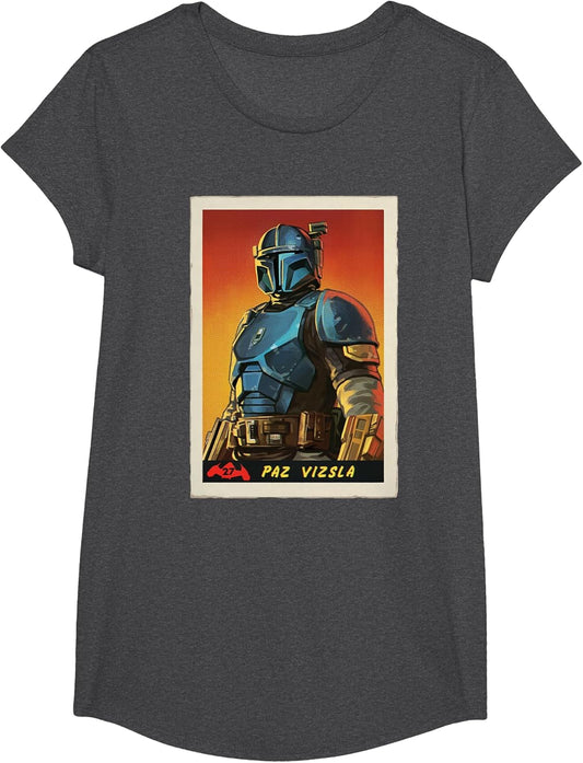 Star Wars: The Mandalorian Paz Vizsla Gradient Poster