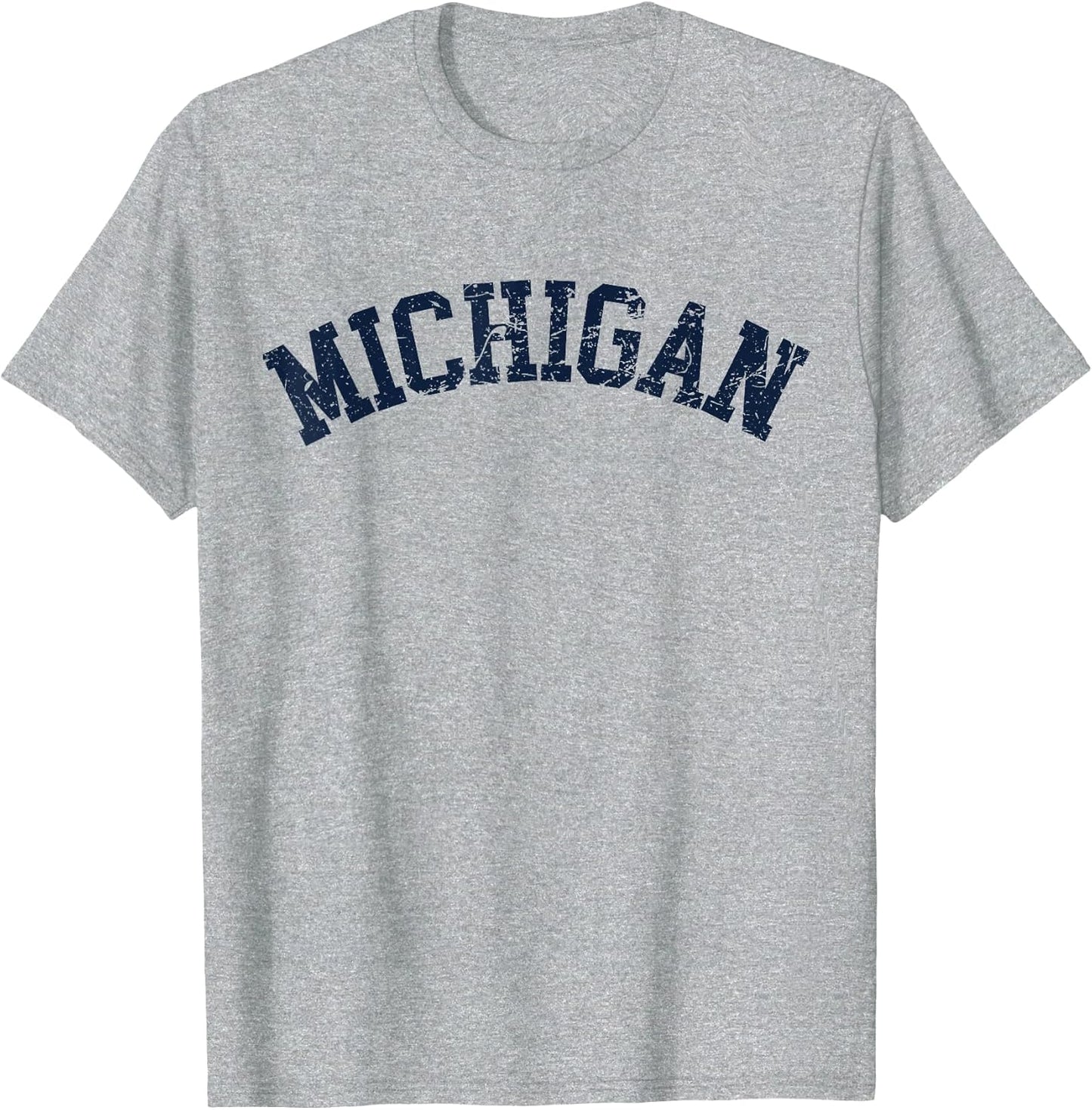 Michigan Retro Vintage Weathered