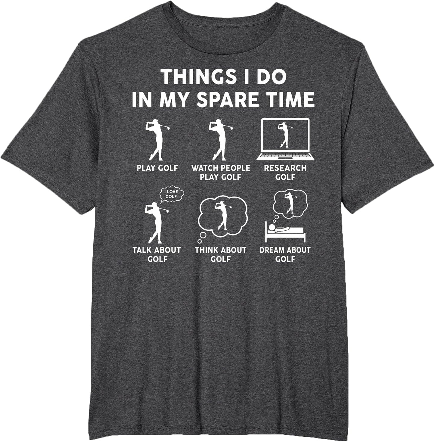 Thing I Do in My Spare Time Funny Golf Lovers Golfer Golfing