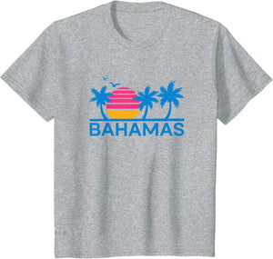 Bahamas Retro 80s Tropical Beach Aesthetic