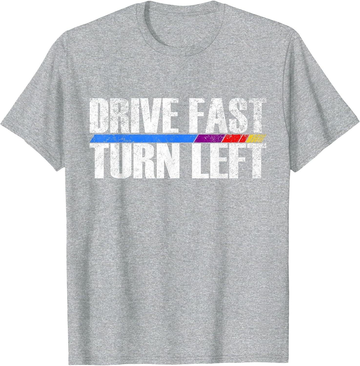 Funny Drive Fast Turn Left Circle Track Racing