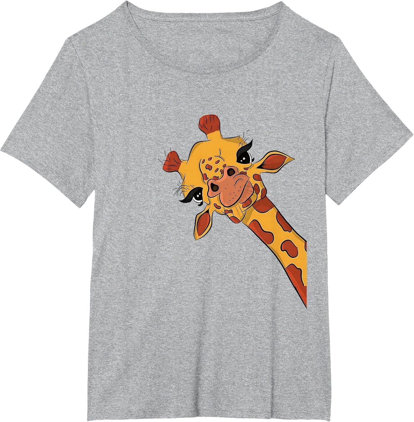 Love Giraffes Women Shirt Giraffe Lovers for Kids and Girls