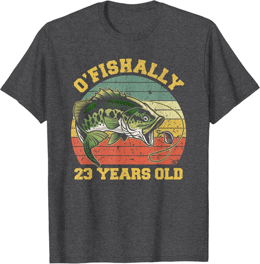 O'Fishally 23 Years Old Fishing Birthday Theme Party 23rd