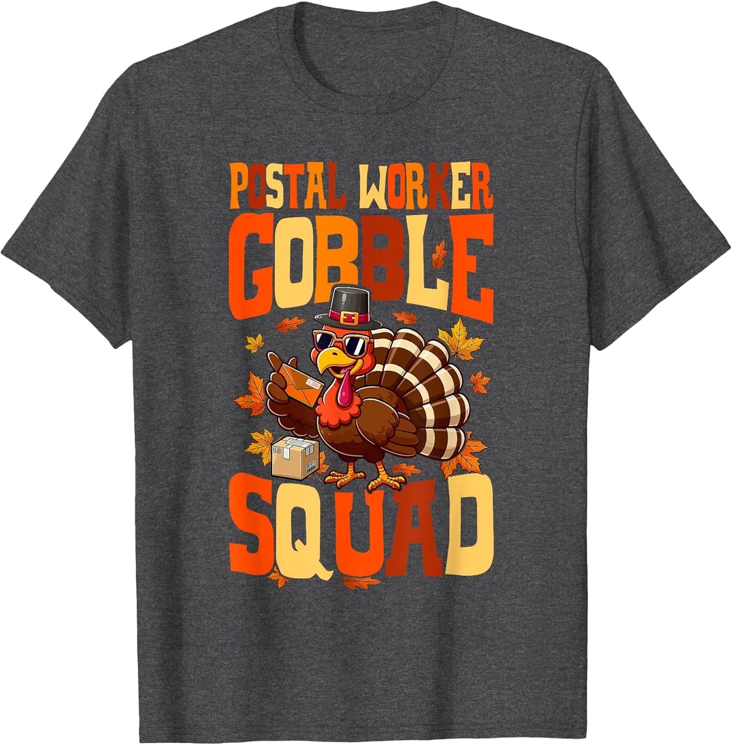Postal Worker Gobble Squad Thanksgiving Job Funny Parties