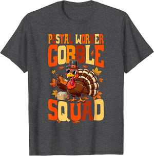 Postal Worker Gobble Squad Thanksgiving Job Funny Parties