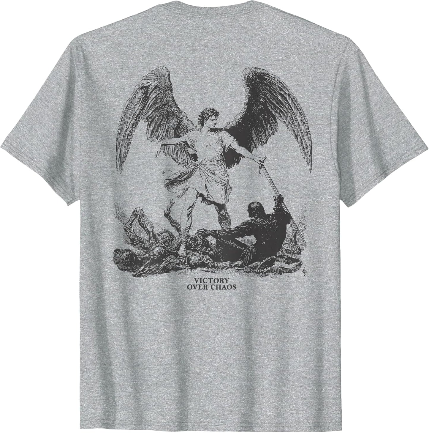 Angel Victory Over Chaos Urban Streetwear (Art Back)
