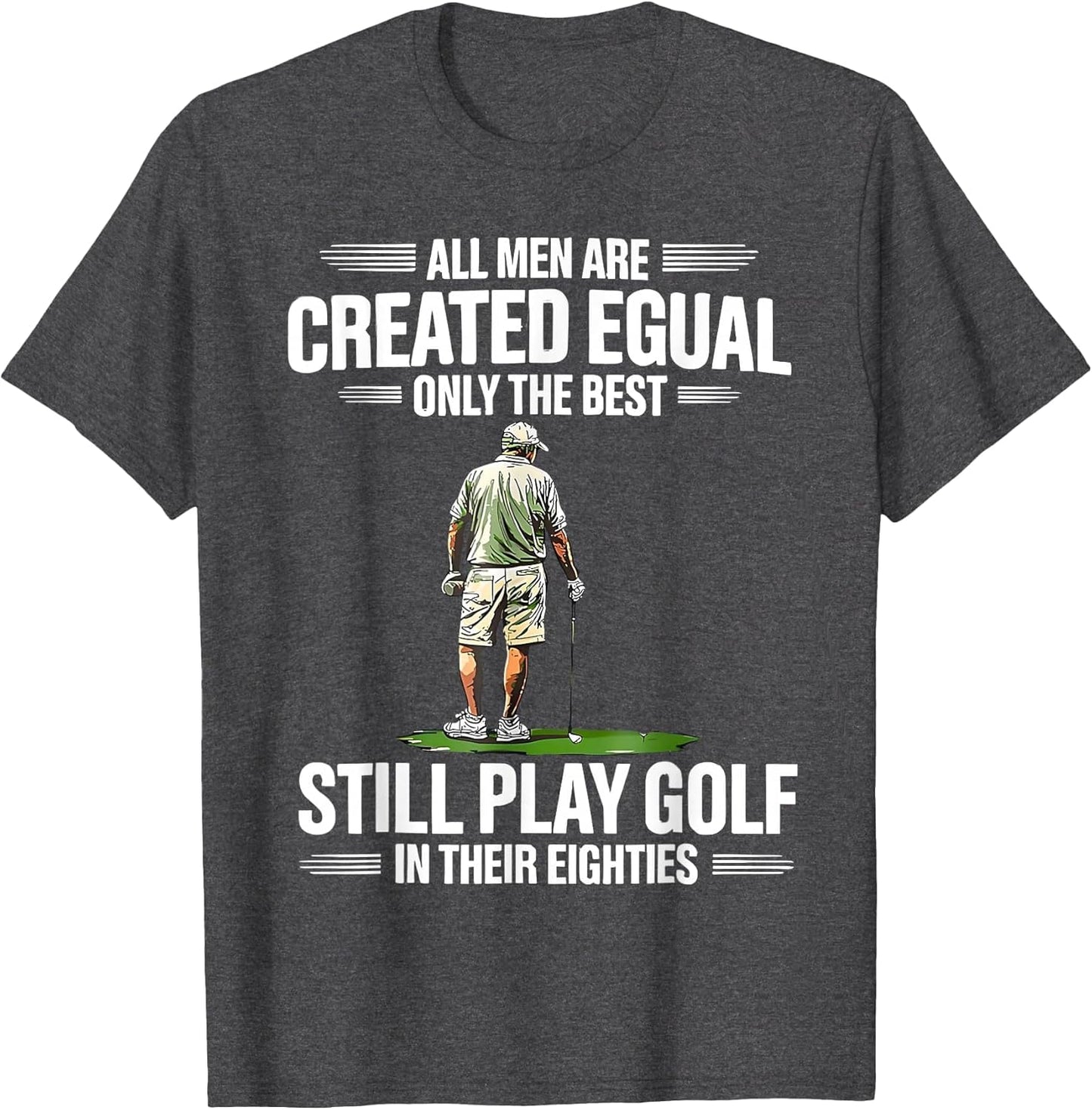 Best Men Play Golf Eighties Golfer Golfing Funny
