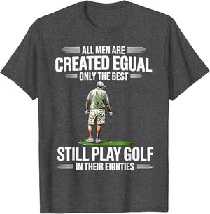 Best Men Play Golf Eighties Golfer Golfing Funny