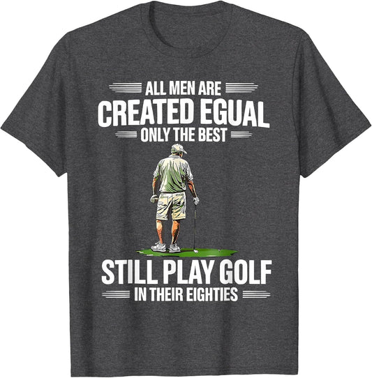 Best Men Play Golf Eighties Golfer Golfing Funny