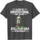 Best Men Play Golf Eighties Golfer Golfing Funny