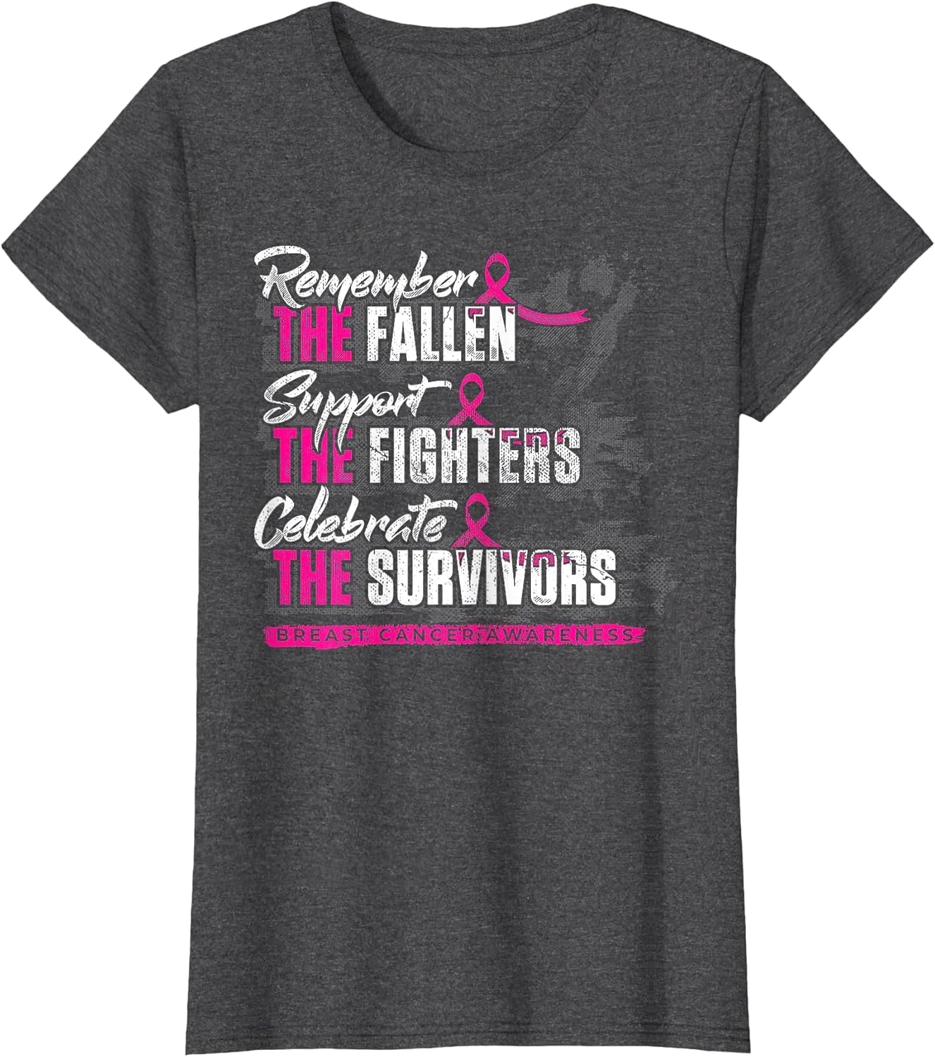 Remember The Fallen Support The Fighters Breast Cancer
