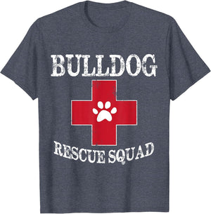 Animal Rescue Shirt - Bulldog Rescue Squad T Shirts