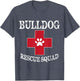 Animal Rescue Shirt - Bulldog Rescue Squad T Shirts