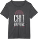 Chit Happens Funny Mandala Spiritual Yoga Meditation Shirt