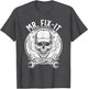 MR. Fix-It Skull Head with Smoke and Cross Spanners Wrench