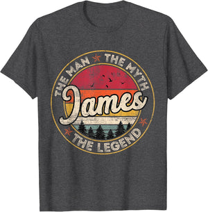 James The Man The Myth The Legend Personalized Name