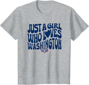 WNBA Just A Girl Who Loves Washington Mystics