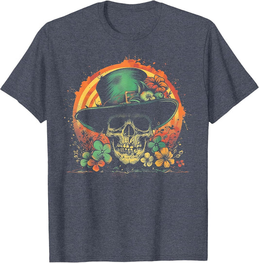 Skull Skeleton - Leprechaun St. Patrick's Day Saint Paddy's