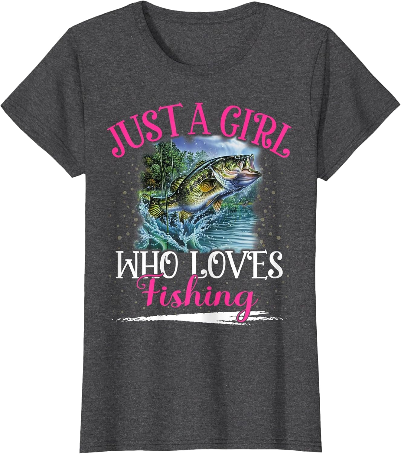Just A Girl Who Loves Fishing Girls