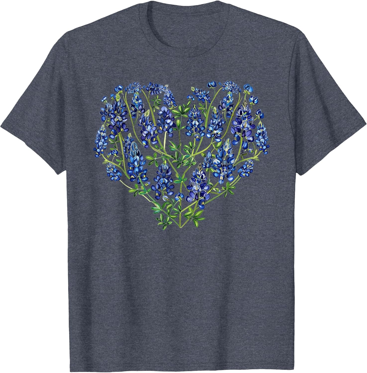 Bluebonnet in A Heart