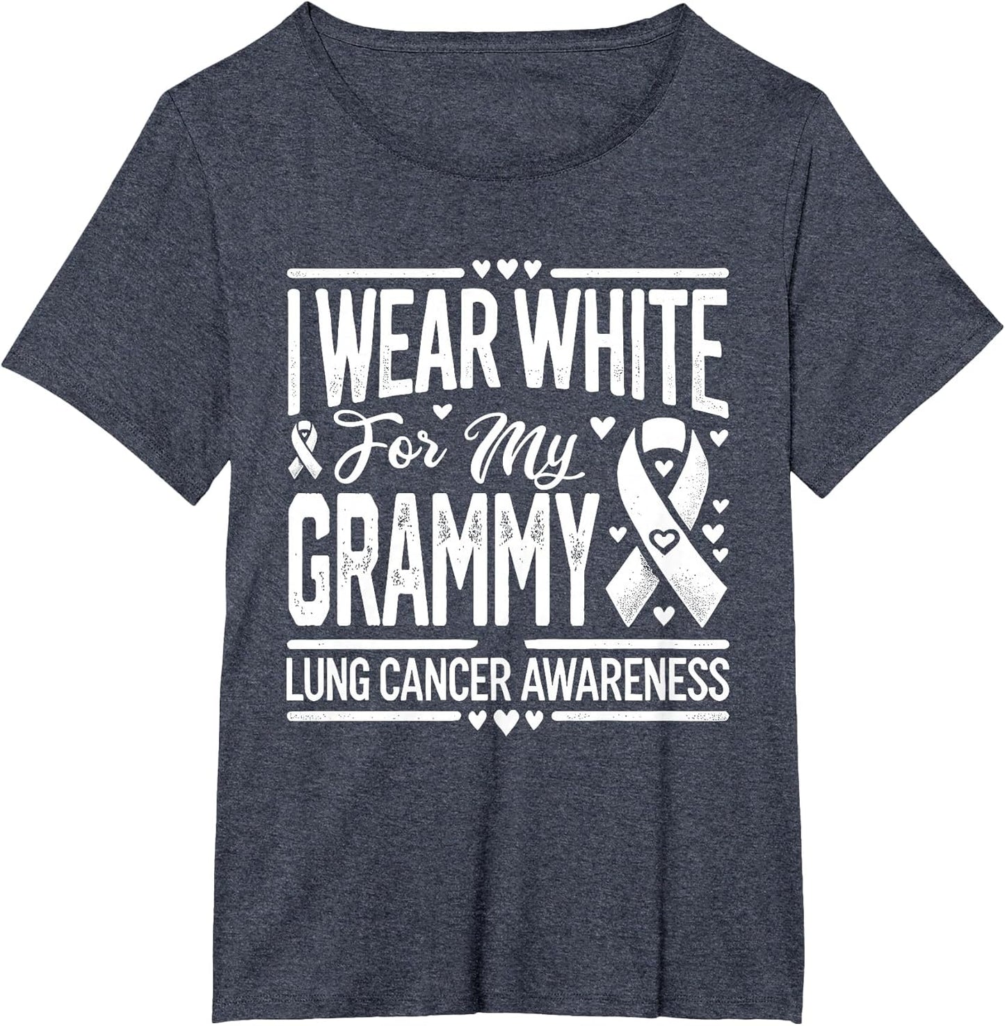 I Wear White for My Grammy Lung Cancer Awareness