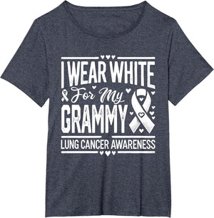 I Wear White for My Grammy Lung Cancer Awareness
