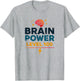 Brain Power Level 100 School Achievement Design