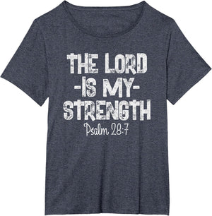 The Lord is My Strength Psalm 28 7 Christian Workout