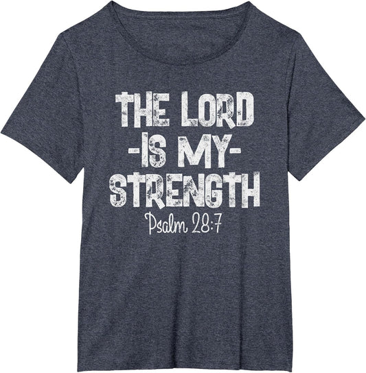 The Lord is My Strength Psalm 28 7 Christian Workout