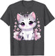 Cat Cherry Blossoms Cute Cat
