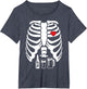 Skeleton Pregnancy Belly of Beer X-Ray Halloween Rib