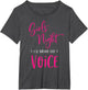 Girls Night Out I'll Bring The Voice Funny Matching Party